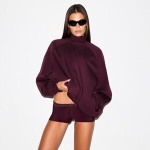 Nike x SKIMS MATTE OVERSIZED TRACK JACKET